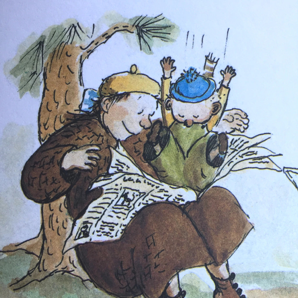 La mamá y el bebé salvaje