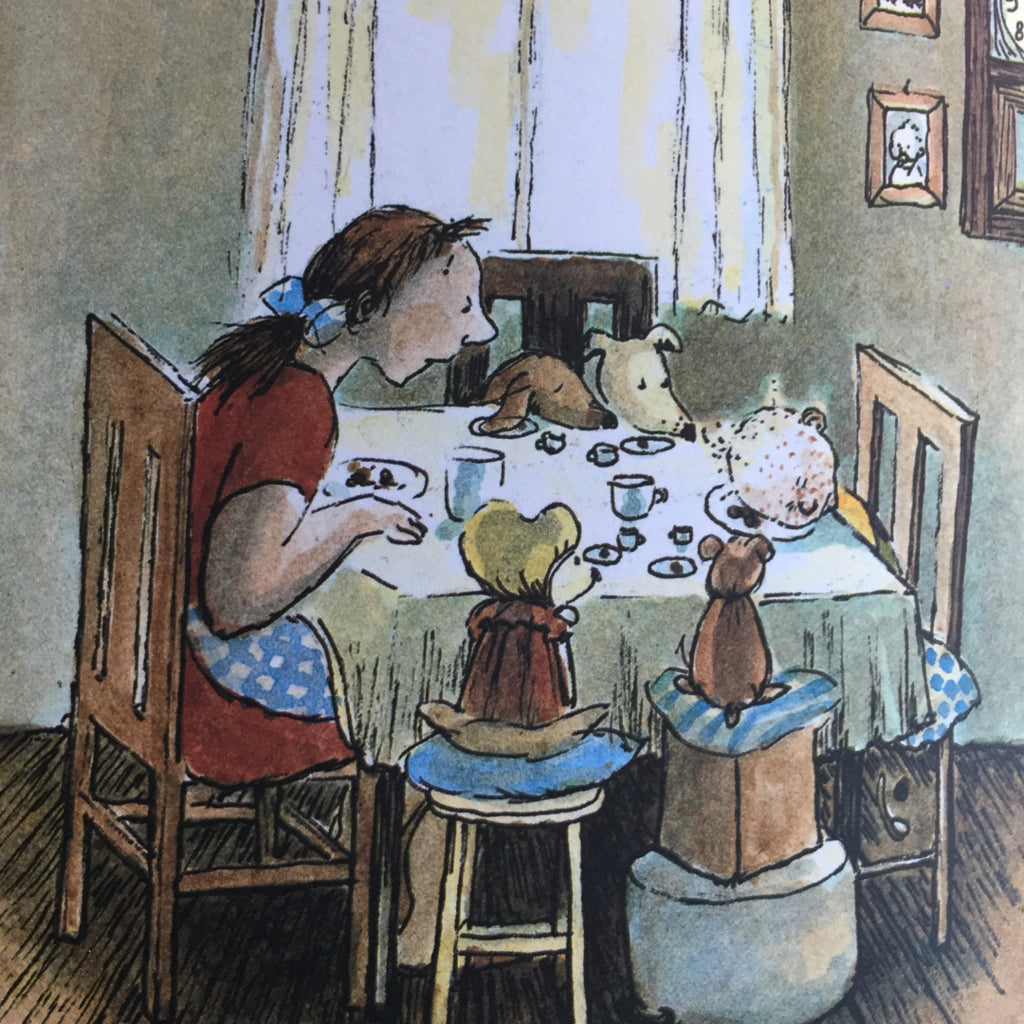 La mamá y el bebé salvaje