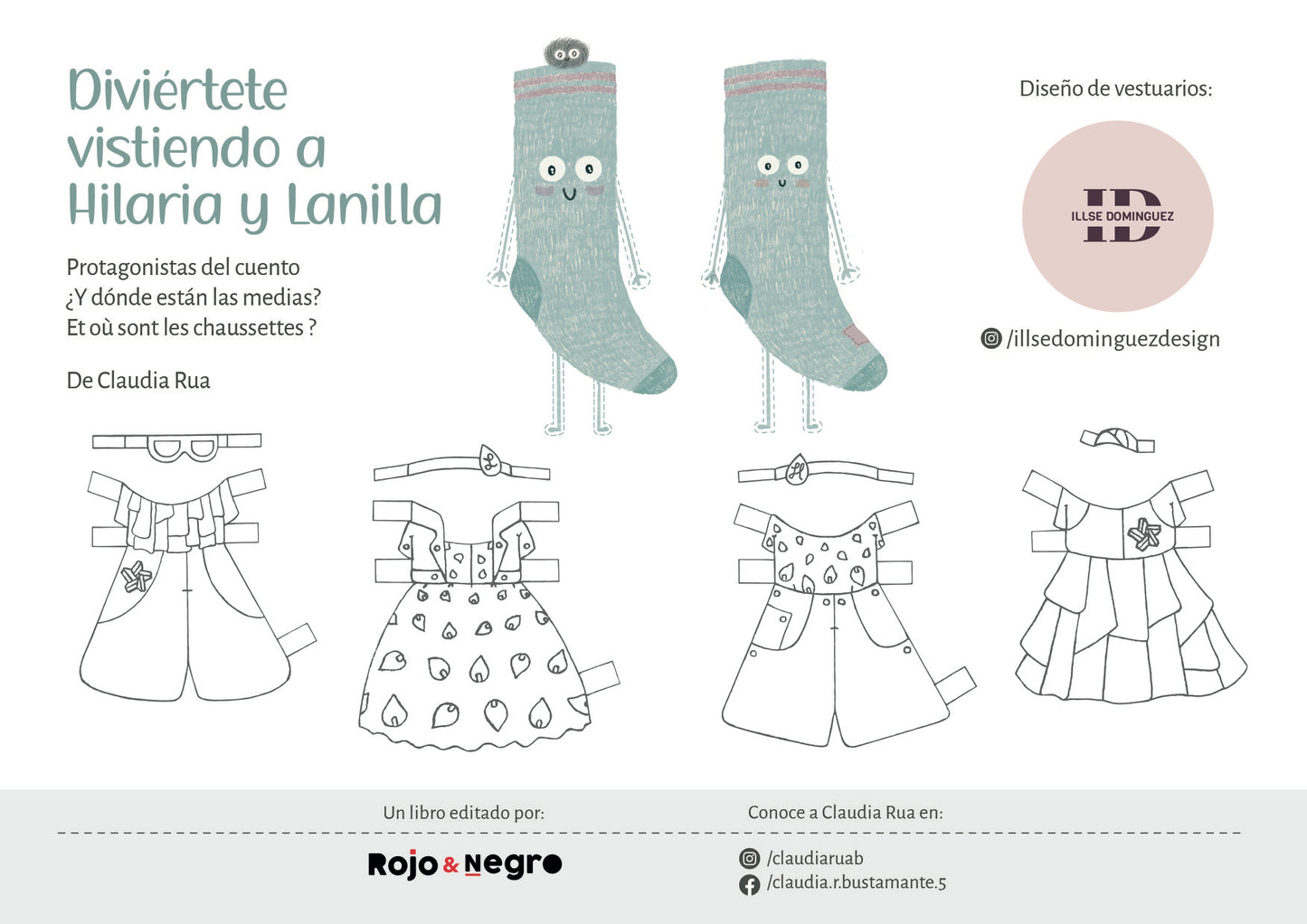 ¿Y dónde están las medias? / et où sont les chaussettes?