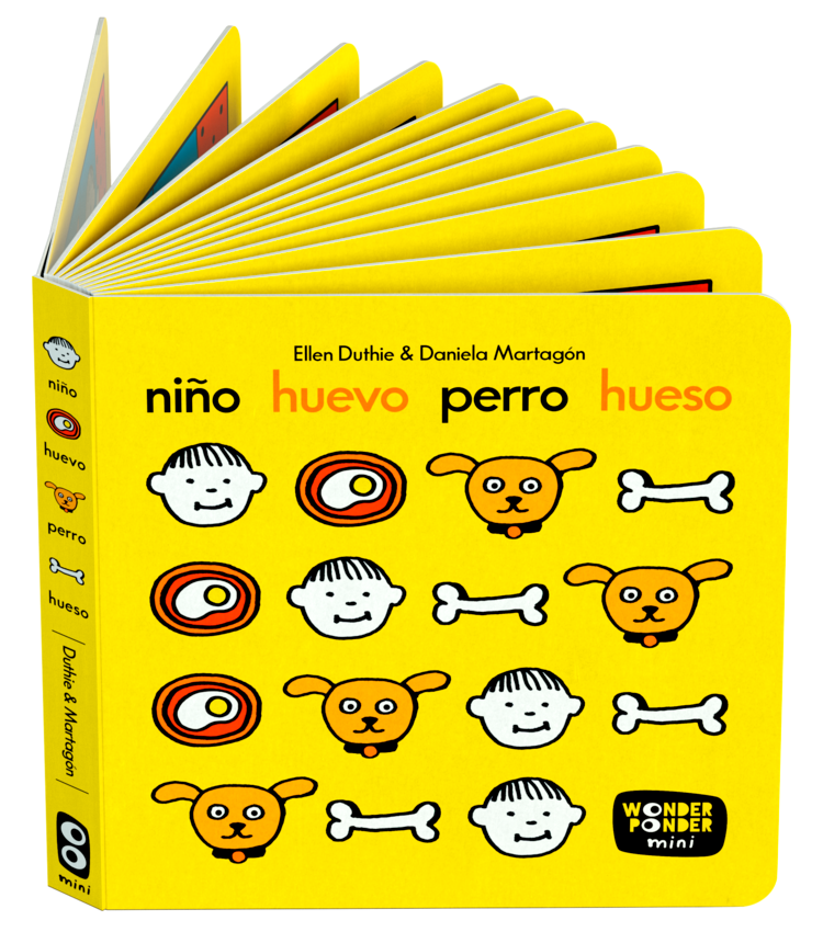 Niño, huevo, perro, hueso